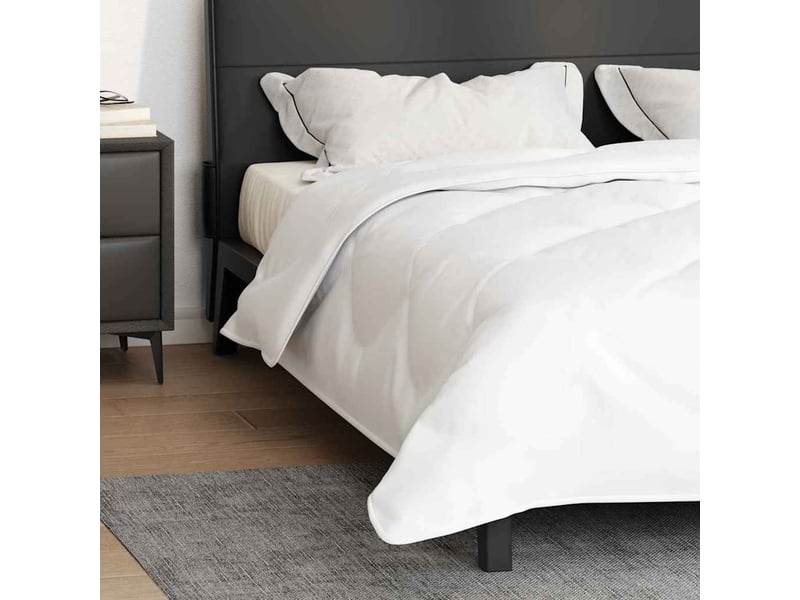  Couette - duvet 240 x 220 x 4 cm non polyester blanc respirant  - Conforama E