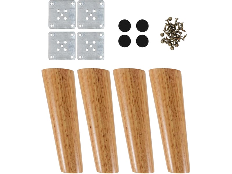 Meubles coniques obliques de table de remplacement pour meubles plaques de fer et vis inclus  - Conforama A