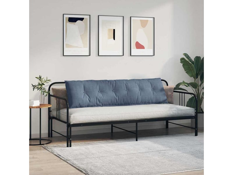  Coussin de dos, coussin de dossier bleu 180 x 50 cm tissu en velours côtelé cf54518  - Conforama D