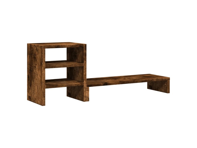  Support de moniteur table meuble bureau et organisateur de bureau bois d'ingénierie marron 02_0044950  - Conforama A
