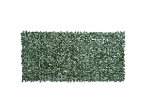 Haie artificielle occultante 300 x 150 cm – vert foncé – feuillage résistant uv pour balcon et jardin