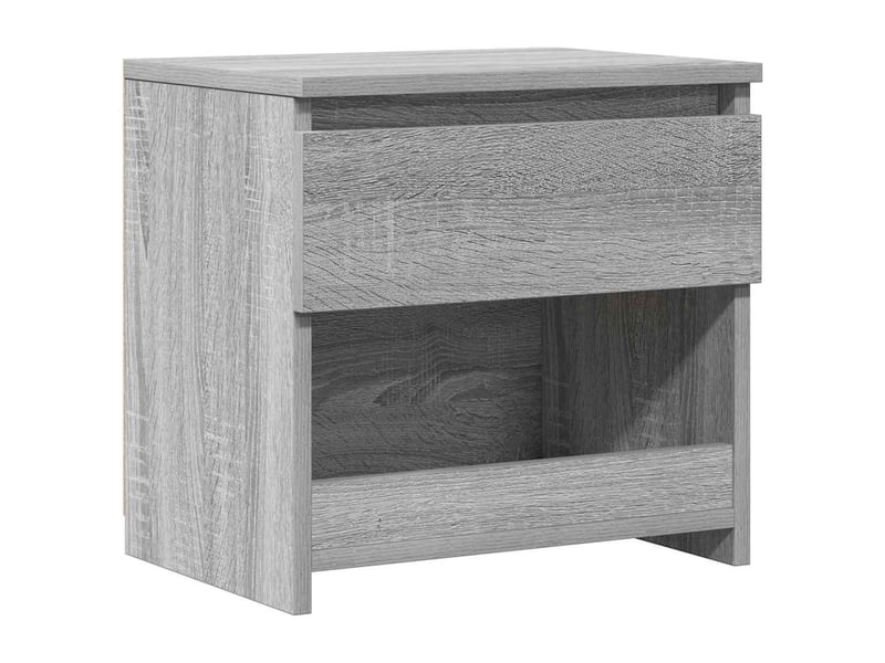  Table de chevet - cabinet de chevet - table de nuit sonoma gris 40x30x39 cm bois d'ingénierie  - Conforama A