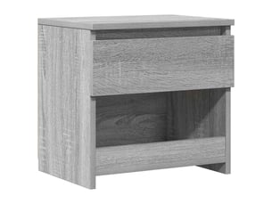 Table de chevet - cabinet de chevet - table de nuit sonoma gris 40x30x39 cm bois d'ingénierie