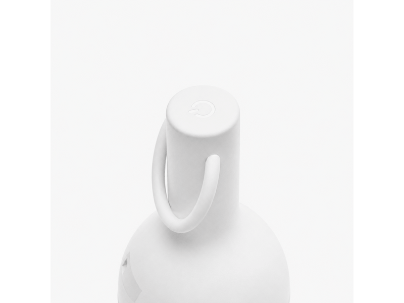  Petite lampe nomade en plastique blanc-elo Elo - Conforama E