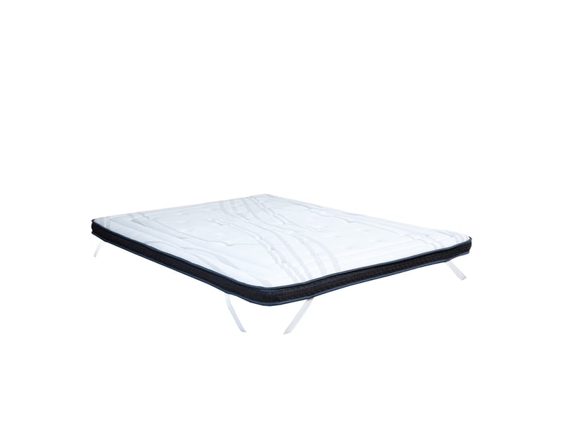  Surmatelas mémoire de forme 5 cm privilège140x190 - blanc 3SU13.1419 - Conforama D