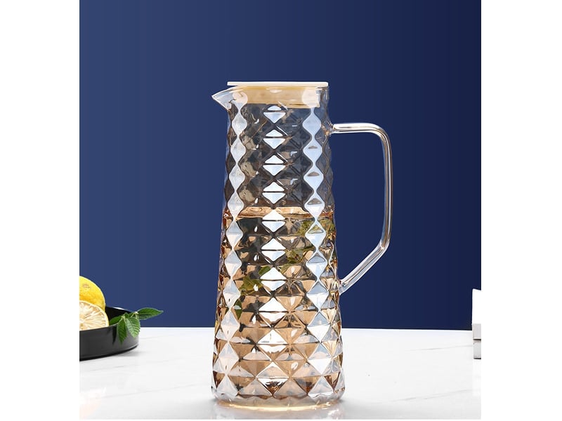  Carafe 10x25cm 1200ml brun  - Conforama E
