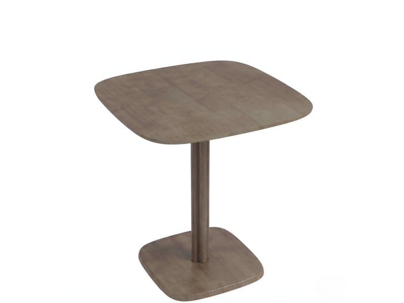 Table à manger carrée 4 personnes 70x70 cm evryae - Conforama A
