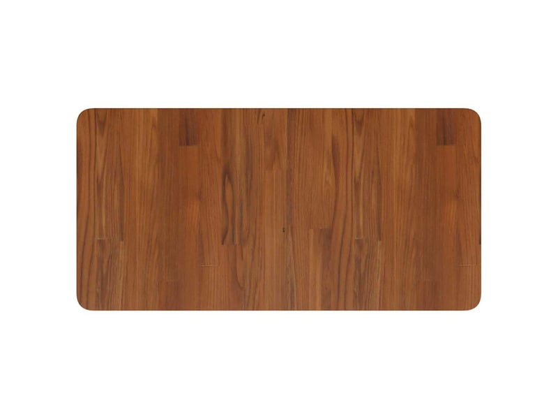  Comptoir de salle de bain, plan de travail marron foncé 80x40x1,5 cm bois traité cf65850  - Conforama A