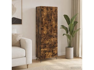 Armoire <strong></strong> <strong></strong> coloris bois clair largeur 66 cm