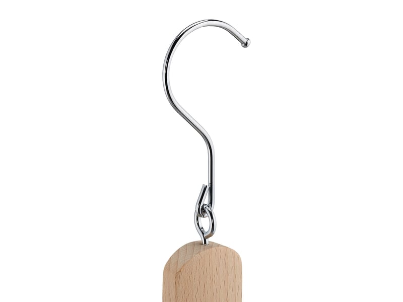  Cintre multiple vertical pratique pour vêtements salon 45 x 40 x 2 cm en bois naturel 13_0009397  - Conforama D