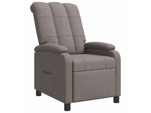 Fauteuil relax manuel VIDAXL  Tissu marron
