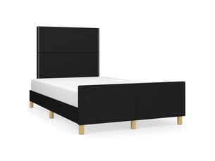 Lit 2 places 120x190cm    coloris noir