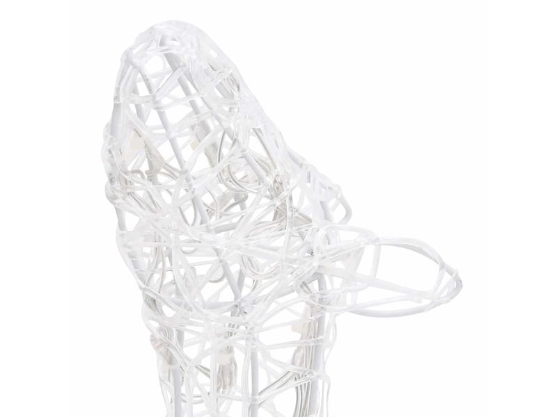 Famille de rennes de décoration, éclairage de noël acrylique 160 led blanc chaud cf62031 - Conforama E