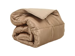 Duvet d'hiver - couette 200 x 220 cm 450 gm² doré