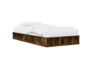 Lit simple 80x200 cm    coloris marron