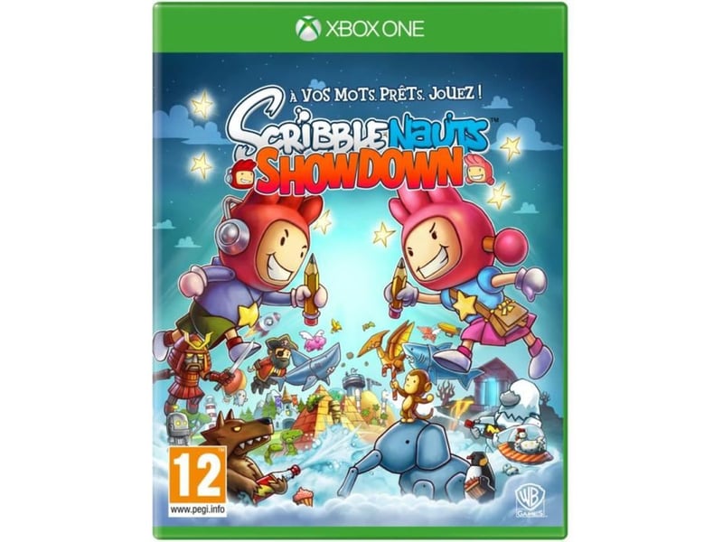  Jeu de puzzle scribblenauts showdown sur xbox one en français, mode solo ou jusqu a 4 joueurs, mode plateau de jeu et mode en ligne, pegi 12+ 85734_5051889625162_6_DROPFR - Conforama A