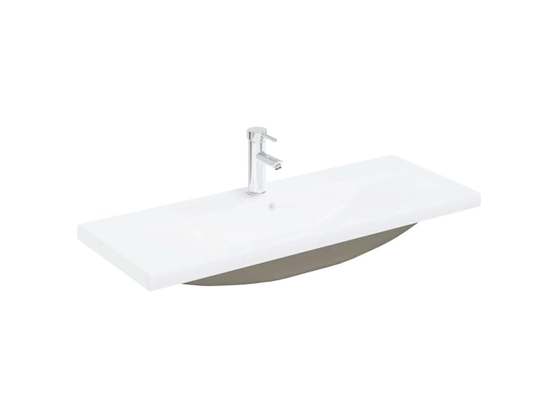 Meuble de lavabo de salle de bain, armoire de bain chêne noir 100 x 39 x 62 cm cf65517 - Conforama E