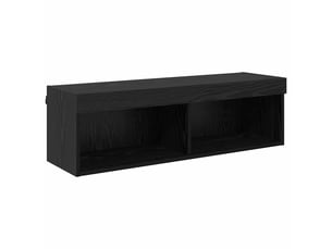 Meuble tv coloris noir 100 cm <strong></strong> <strong></strong>