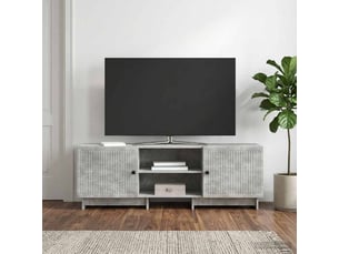 Meuble tv coloris gris 150 cm <strong></strong>  <strong></strong>