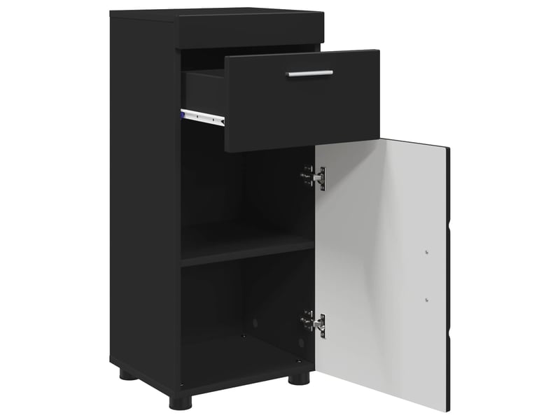  Ensemble d'armoire de salle de bain tulum noir cf62990  - Conforama E