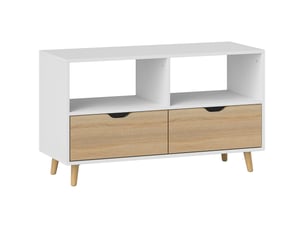 Meuble tv coloris blanc 99 cm ULEVR  