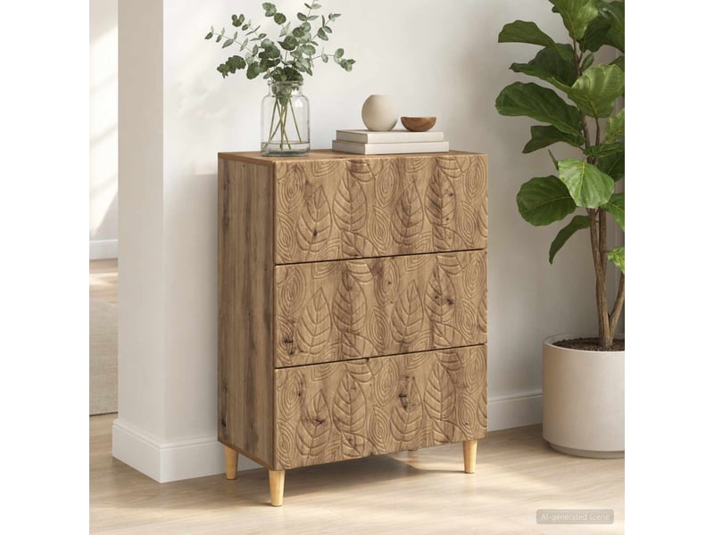  Armoire de rangement bureau, armoire à tiroirs 66 x 34,5 x 90 cm bois d'ingénierie shl9862  - Conforama C
