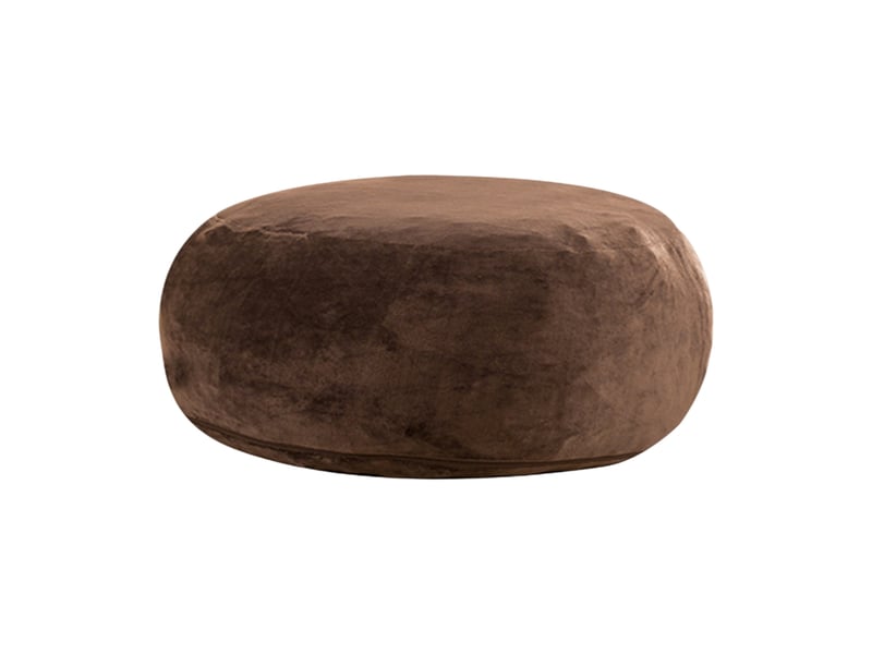  Fauteuil pouf 6ft 150 cm – coffee – mousse confortable, pliable et modulable pour salon ou chambre  - Conforama A