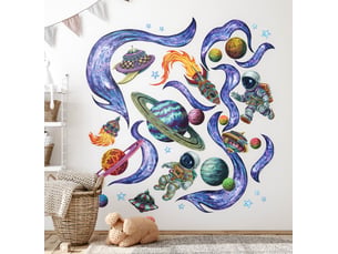 Sticker mural - rêves spatiaux100x150 cm
