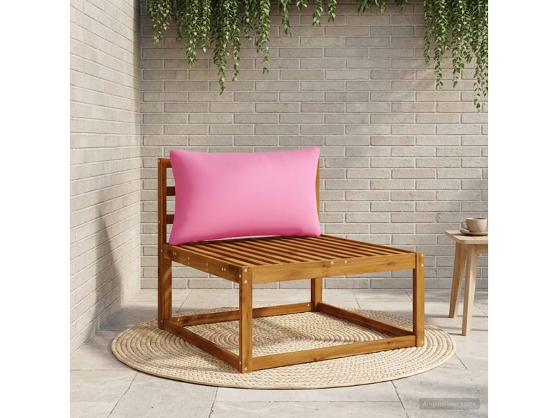Coussin de dos, coussin de dossier 1 pièce putten 100 % polyester rose cf54426 - Conforama B