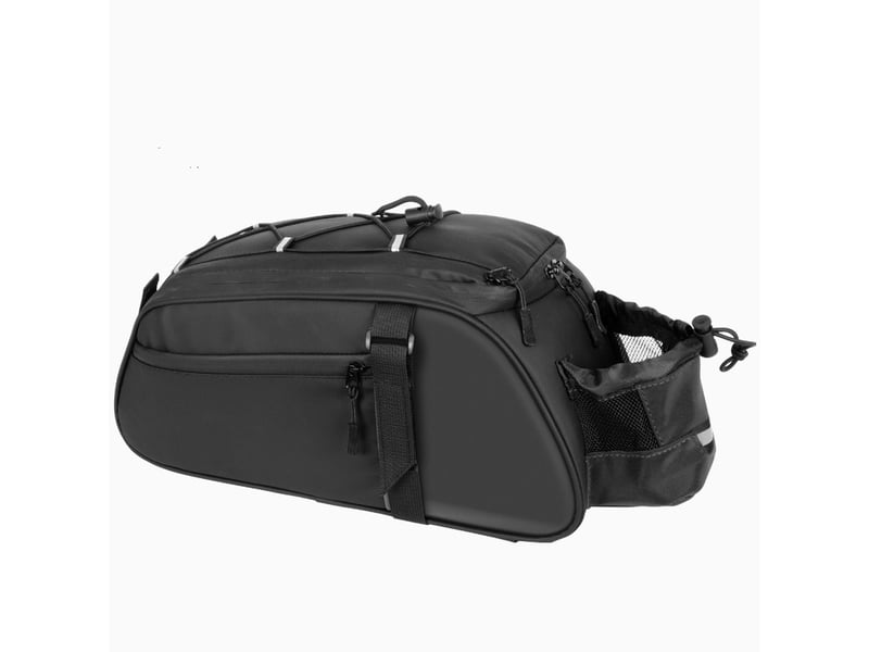  Sac de porte-bagages polyester 900d noir 38x16x18cm  - Conforama A