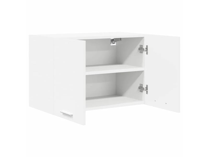  Lot de 2 armoires suspendues modernes pour rangement cuisine 60 x 31 x 40 cm en bois d'ingénierie blanc 02_0053210  - Conforama C