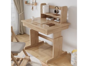 Bureau enfant Seren Glow 80 cm coloris naturel
