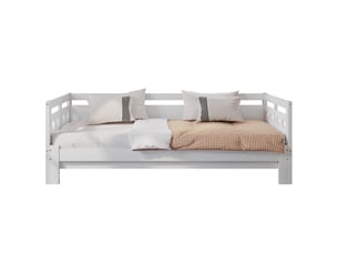 Lit extensible 90x190 cm REDOM coloris blanc
