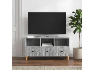 Meuble tv coloris gris 102 cm <strong></strong>  <strong></strong>