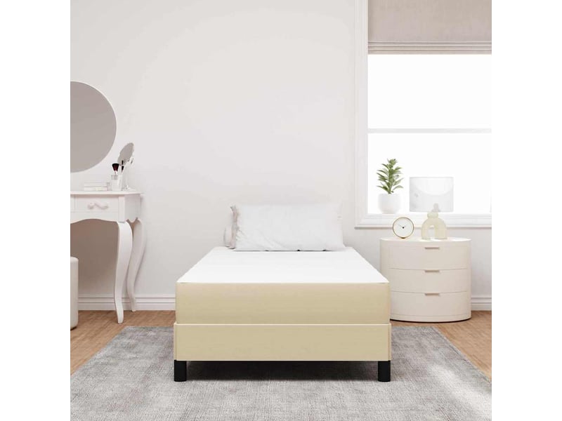  Lit simple- lit adulte -  matelas de lit avec matelas sauge 90 x 190 cm tissu  - Conforama B