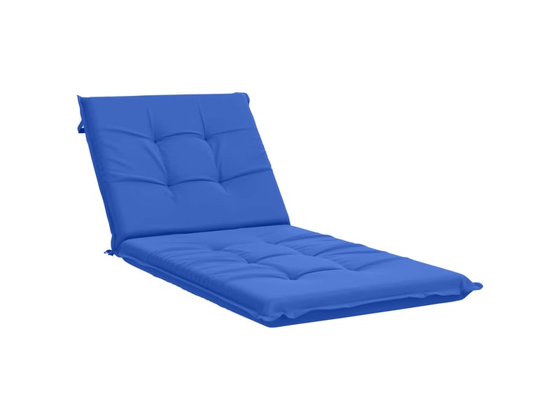 Coussin de transat, coussin pour bain de soleil gemert 100 % polyester bleu royal cf56134 - Conforama A