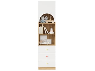 Bibliotheque coloris  blanc  <strong>REDOM</strong> <strong></strong> - 50 cm x 200 cm