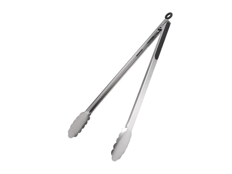 Pince de cuisine extra longue de 40.5 cm en acier inoxydable de qualité supérieure pour la cuisson, grillade, barbecue, buffet YSK0005793LY - Conforama A