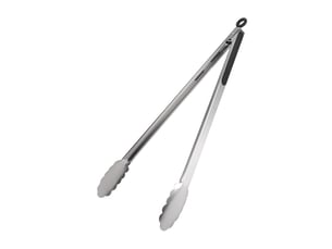 Pince de cuisine extra longue de 40.5 cm en acier inoxydable de qualité supérieure pour la cuisson, grillade, barbecue, buffet