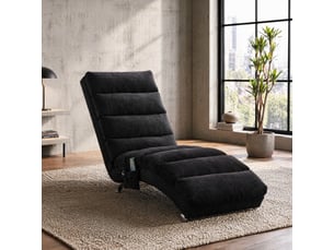 Fauteuil fixe  MEULVA Tissu noir