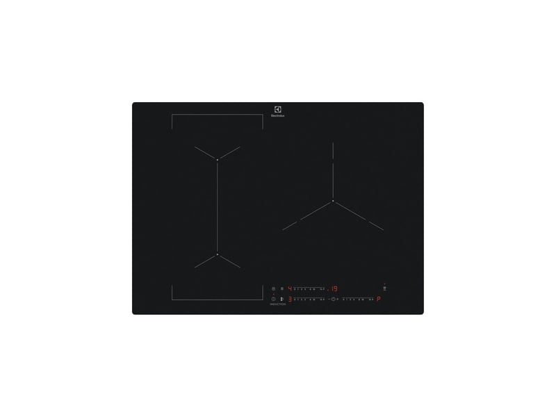  Table induction 70 cm 3 zones bridge saphirmatt se boosters commandes sensitives ELE7333394158365 - Conforama A