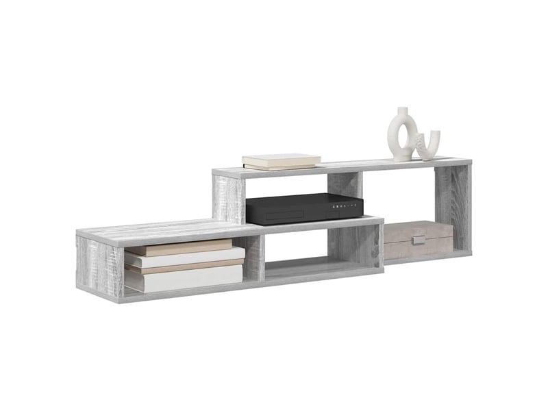  Meuble tv - supportmuralpourtv 120x25x28,5cm bois d'ingénierie  - Conforama C