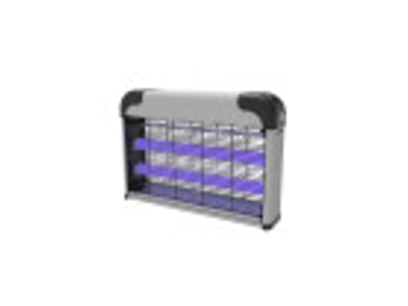  Fabrilamp diablo destructeur d'insectes électrique 20 w, 2 tubes uv, portée 40 m2, gris et noir 211420045 - Conforama B