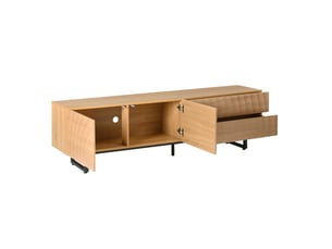 Meuble tv coloris naturel 180 cm MODENVIE