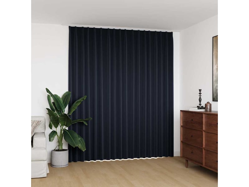  Rideau occultant, rideau black-out avec crochets anthracite 290x245 cm cf43960  - Conforama B