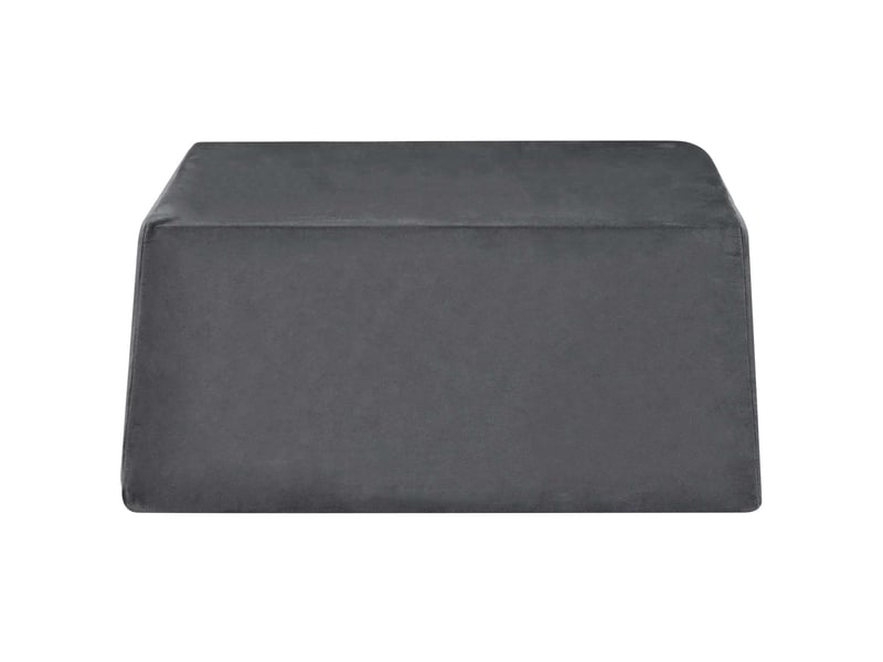  Coussin pour les jambes, oreiller 63 x 52 x 19 cm ferme mousse pu gris cf56581  - Conforama D