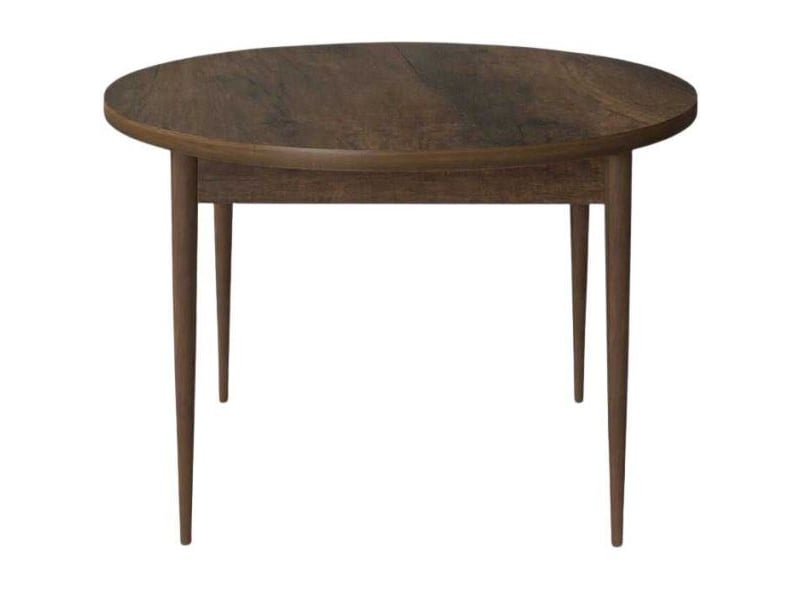  Table de repas ronde rox marron  - Conforama A