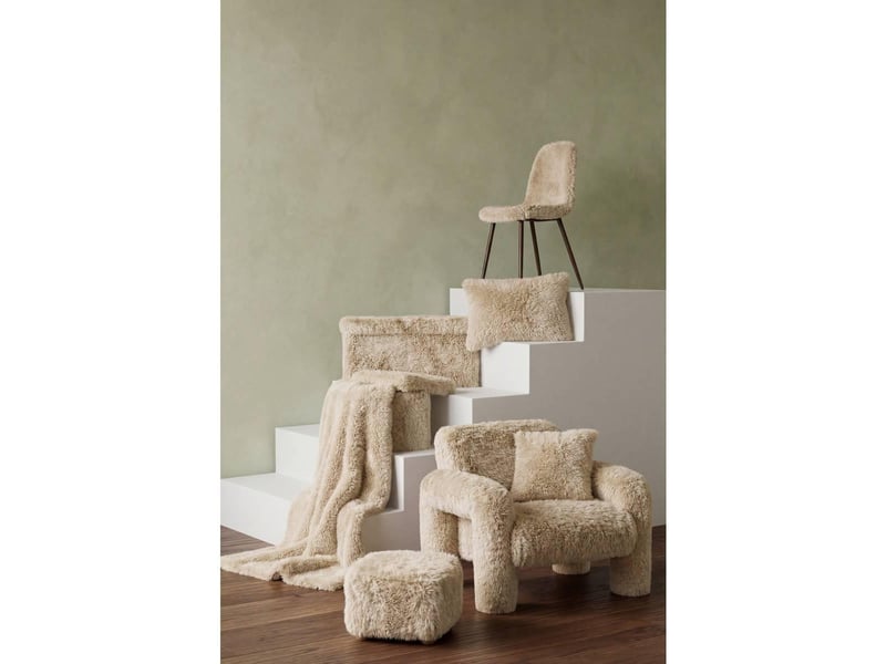  Pouf duvia carré pliable 38x38cm beige DUVIA - Conforama E
