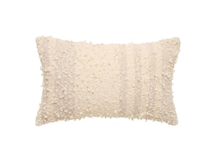 Coussin beryl rectangulaire 30x50cm beige