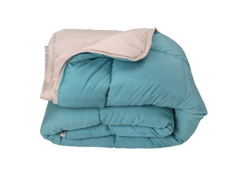 Couette chaude microfibre bicolore 400 grm2 240x260 cm